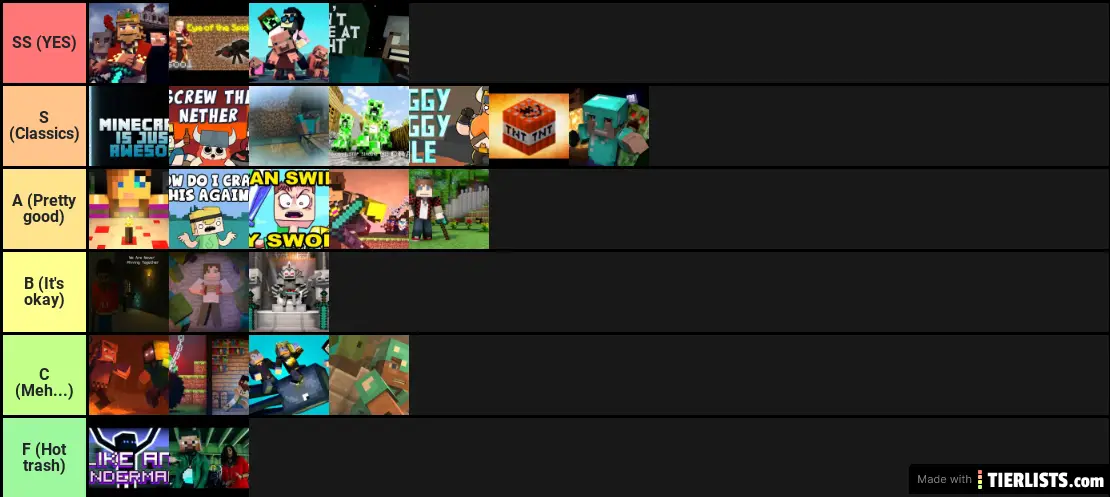 Minecraft Parodies