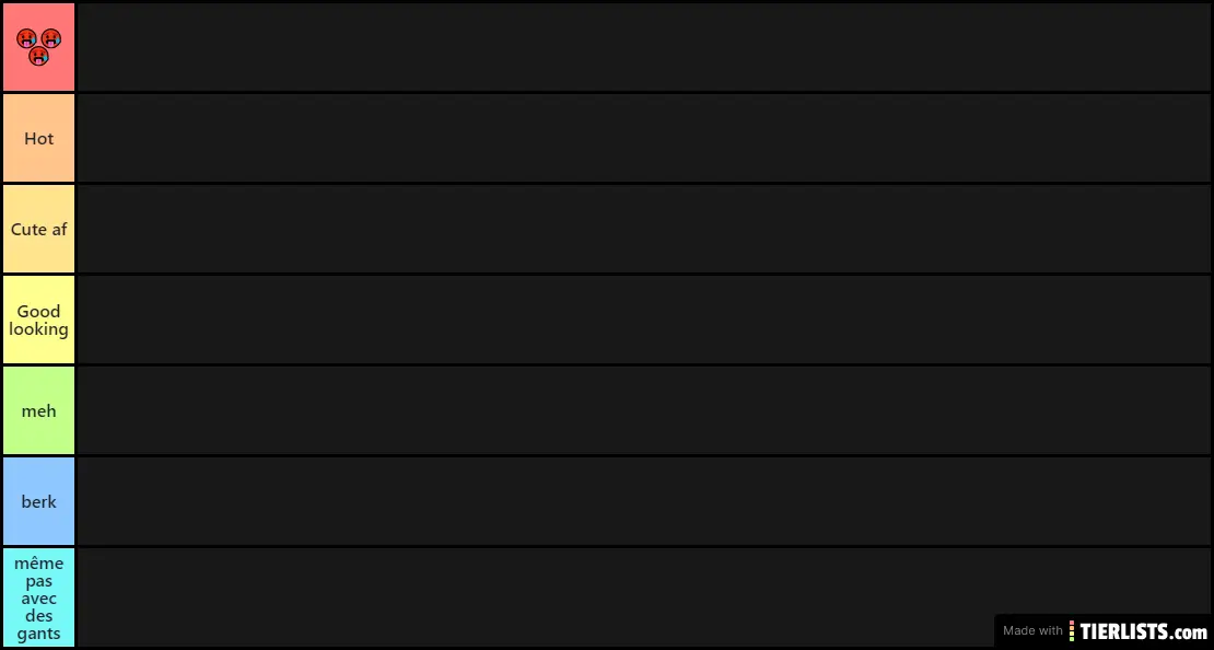 most attractive men tier list