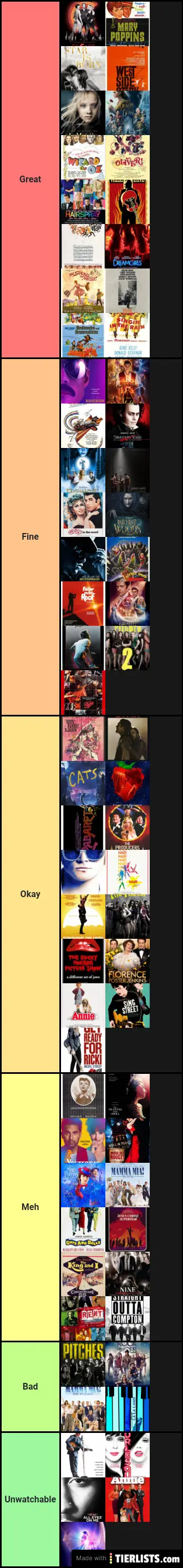 Movie musicals