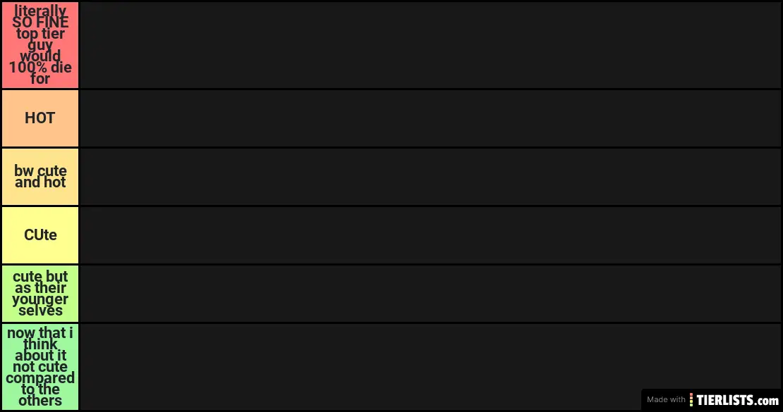 MY FAV MEN LIST
