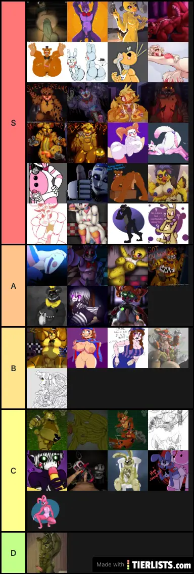 My FNaF Waifus/Husbandos