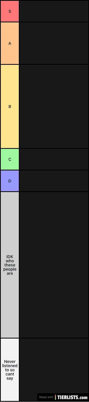 my list