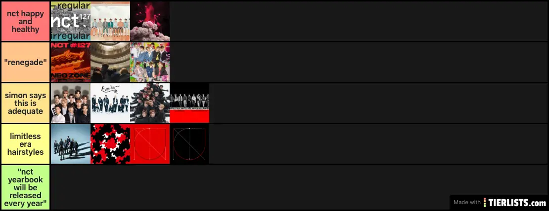 my ranking of jaehyun eras