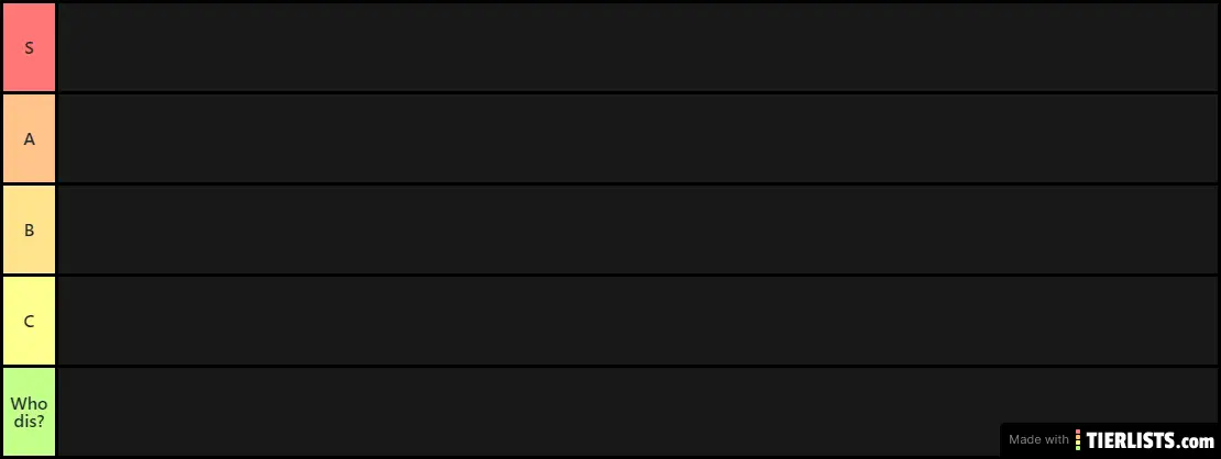 My Waifu/Husbando List