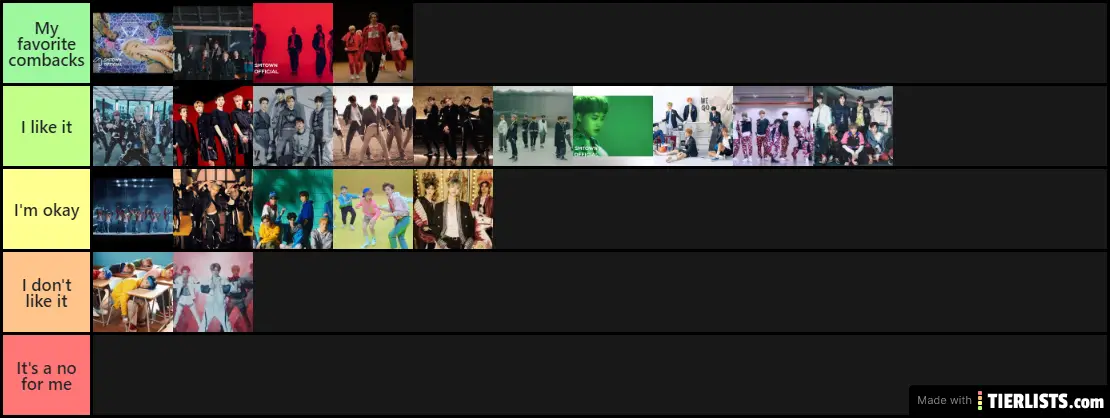 NCT comeback ranking 2020