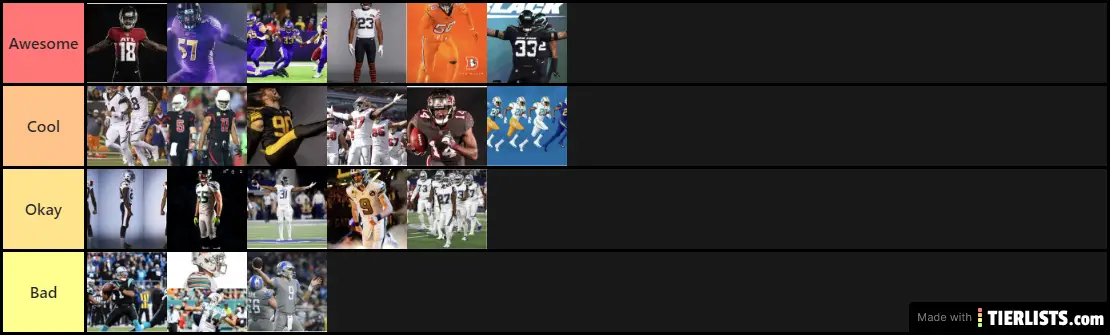 NFL Uniforms