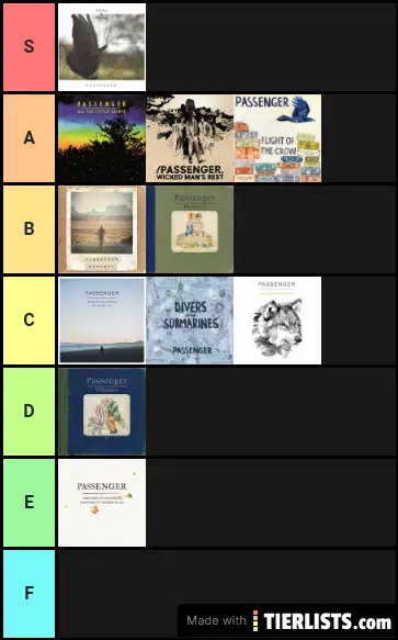 Passenger Albums