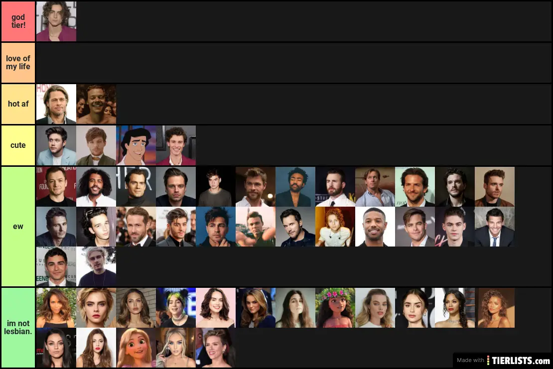 people who could break my heart and id thank them