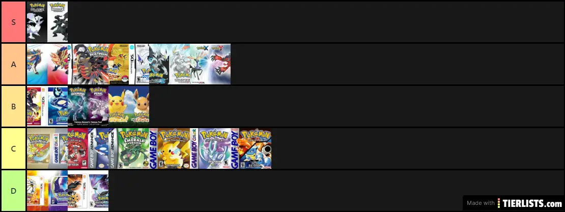 pokemon games
