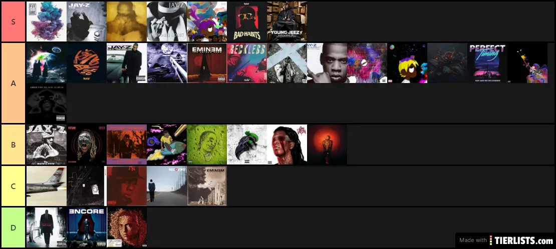 Rap Albums