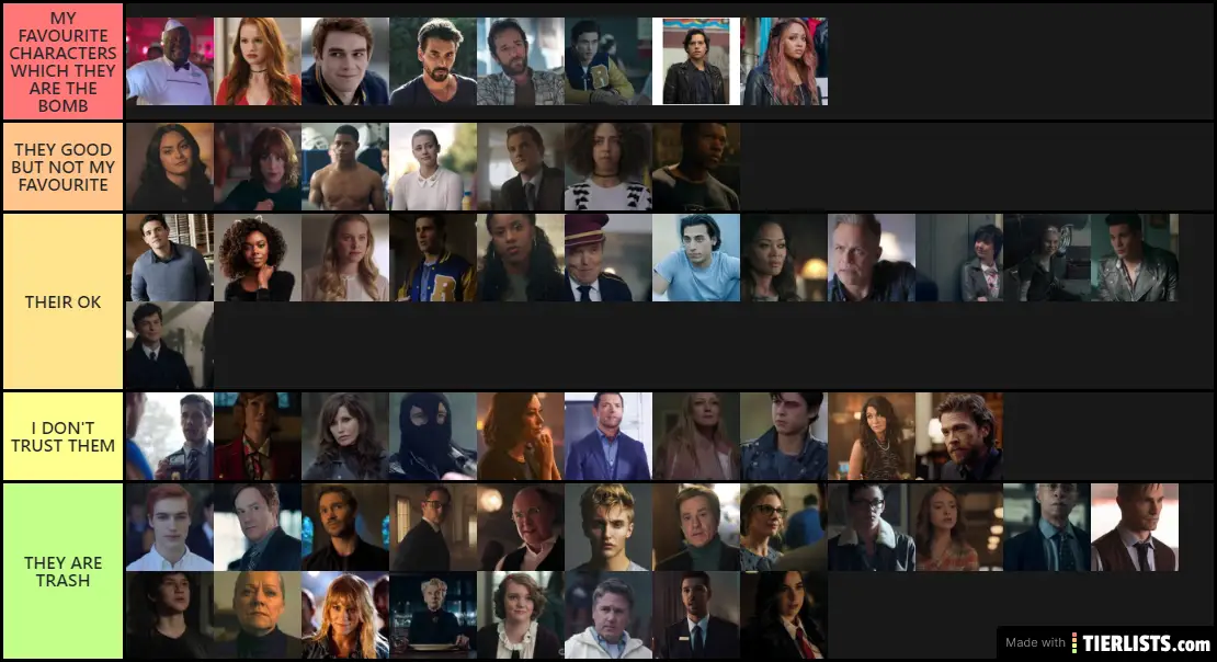 riverdale characters