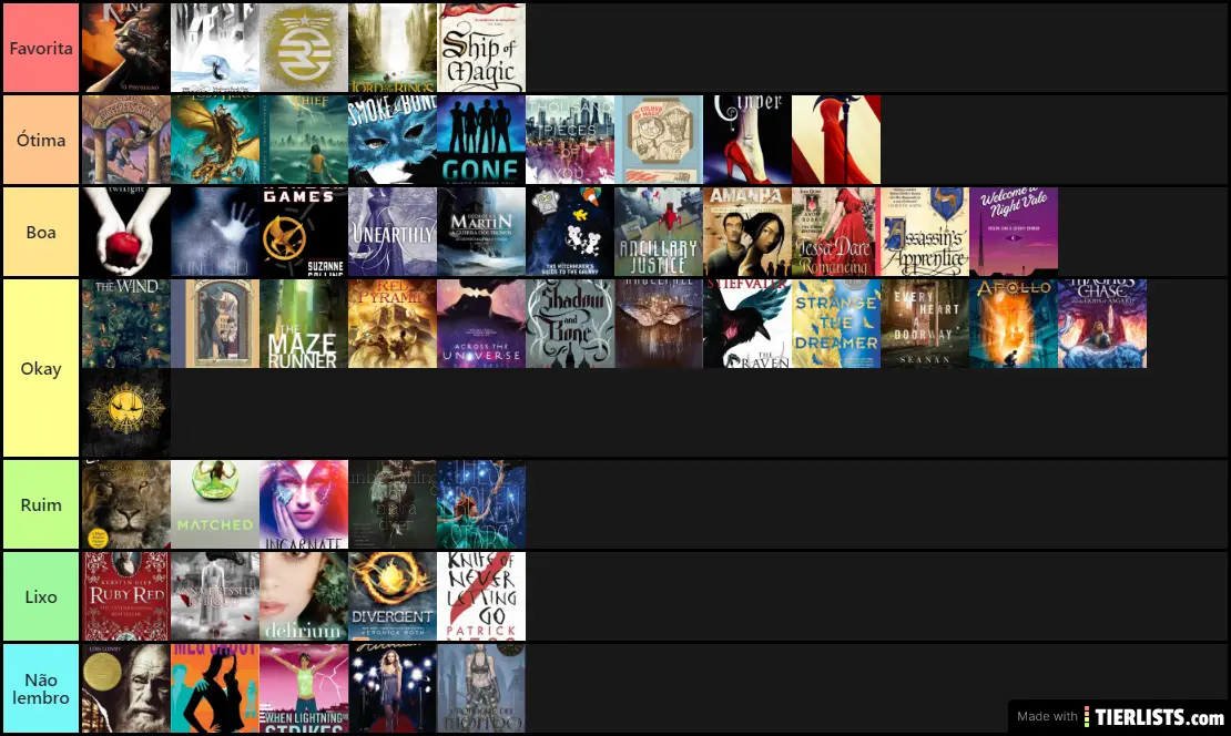 Séries que já li