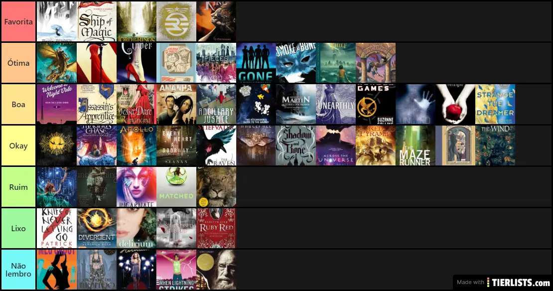 Séries que já li
