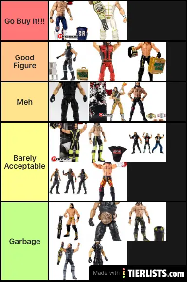 SETH ROLLINS action figures