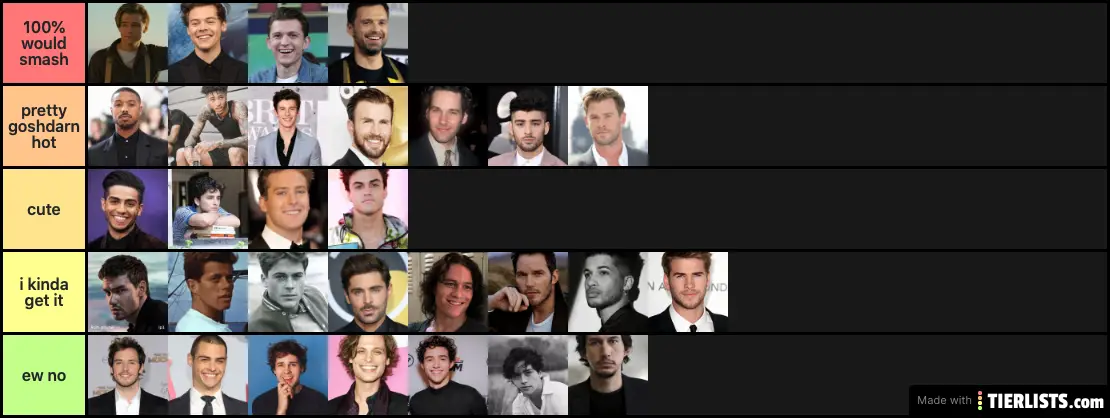 sexiest men dead or alive