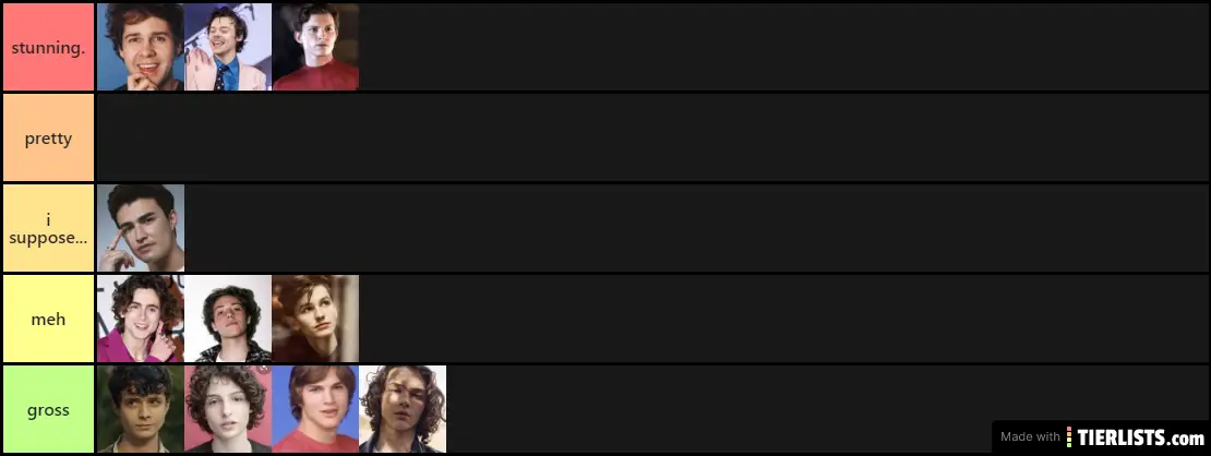 short list of boys