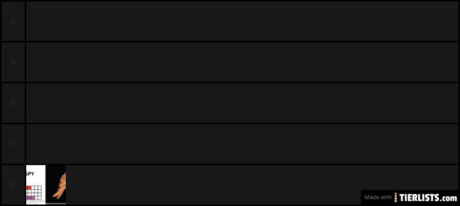 Shrimp TierList