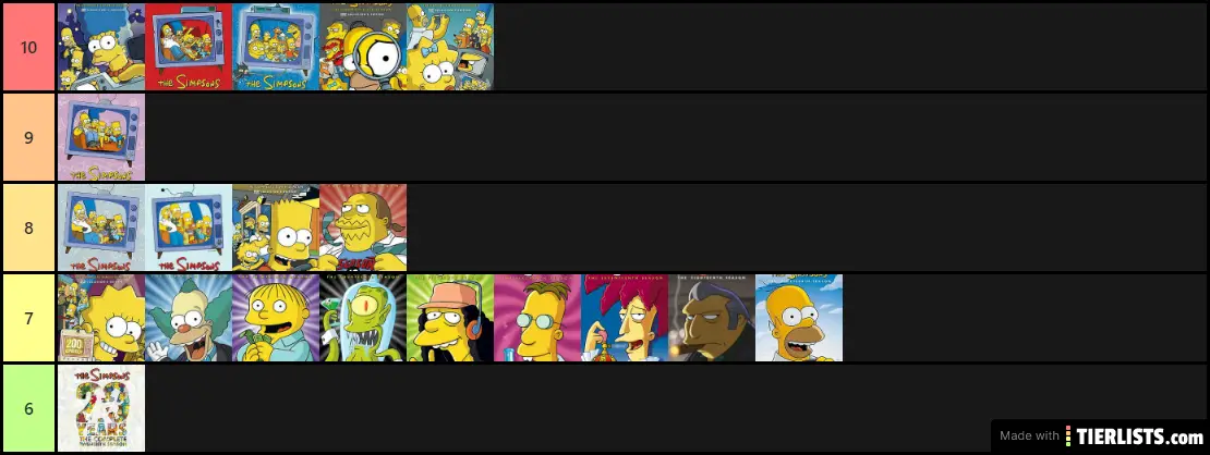 simpsons seasons 1-20