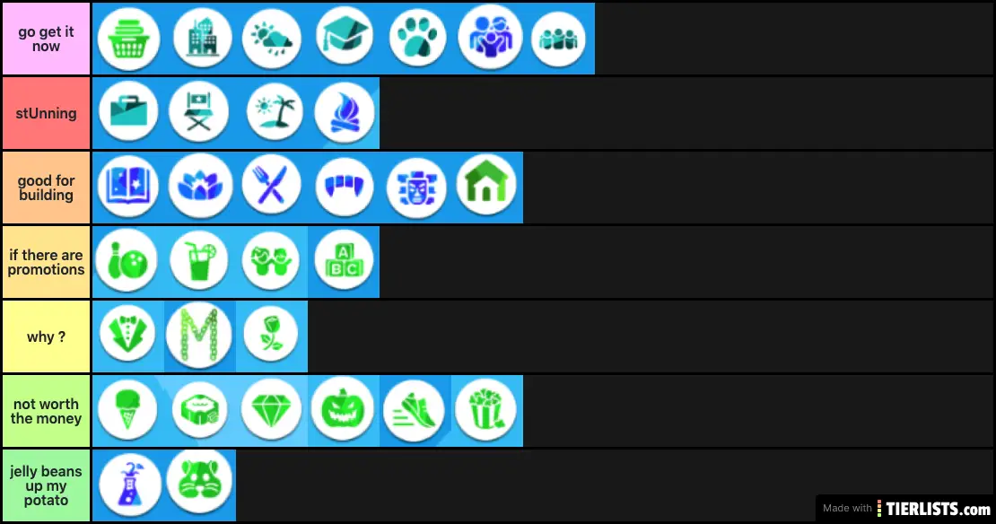 sims 4 packs