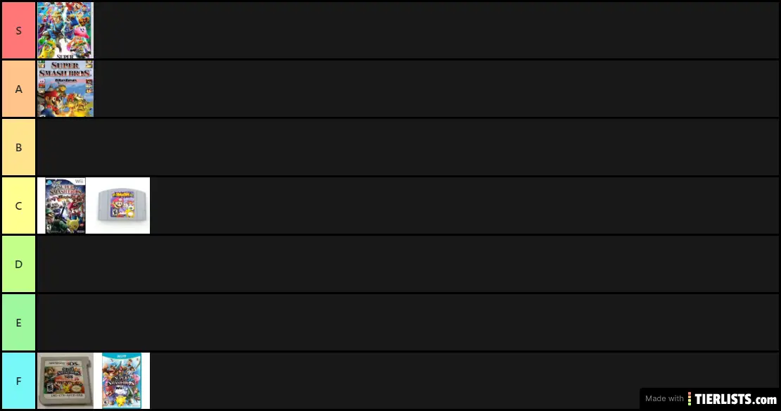 Smash Bros Games