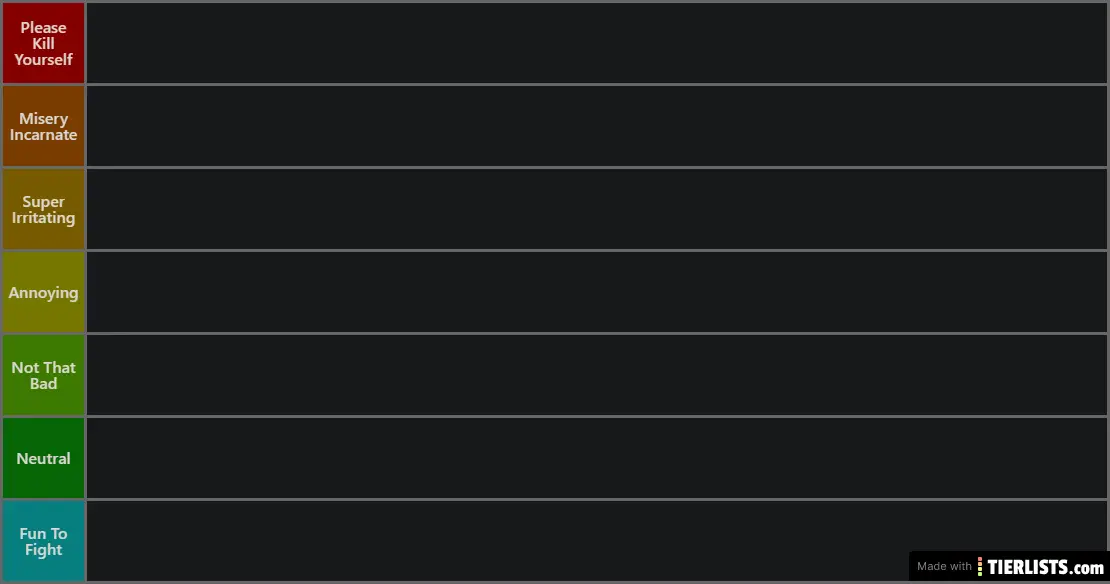 Smash Cancer List
