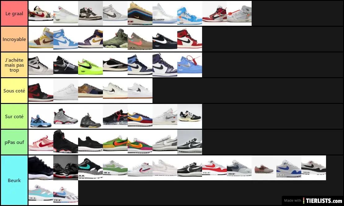 sneaker release list