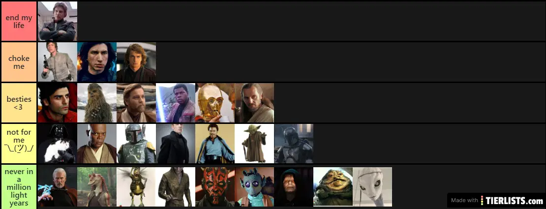star wars men