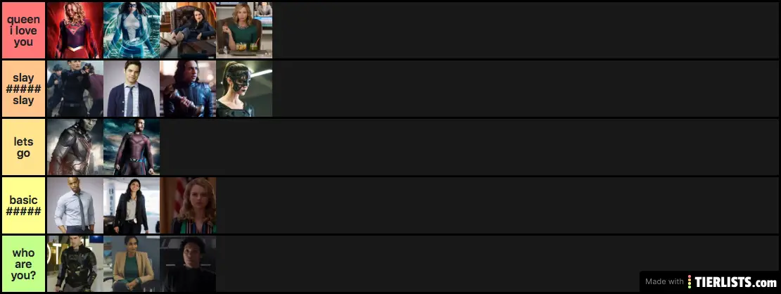 Super girl Characters Ranked