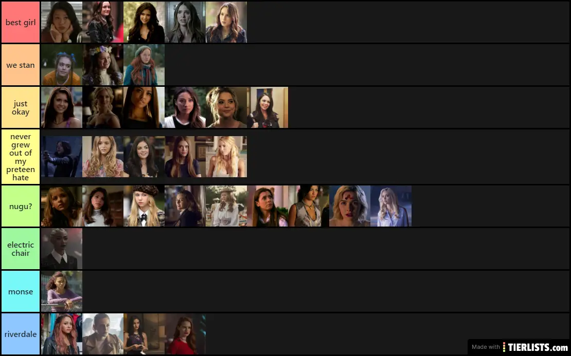 Teen Drama Girls *best girls are the only girls*