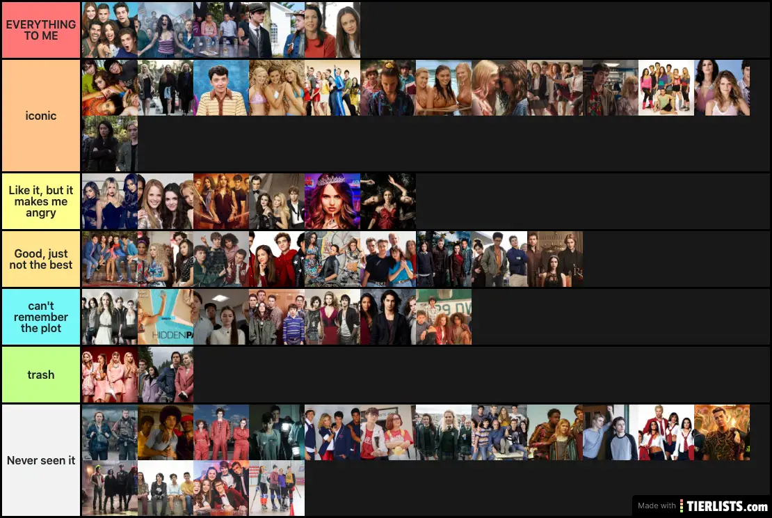 Teen Drama Shows