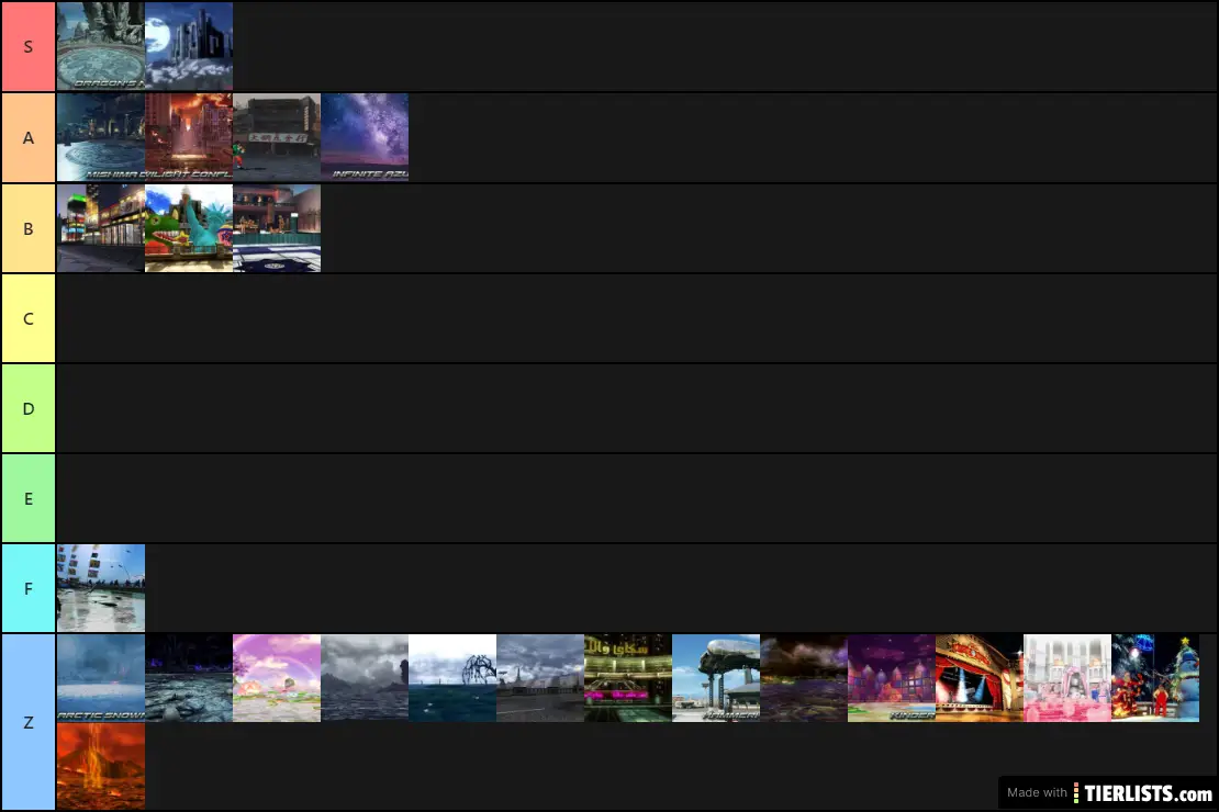 Tekken Stages