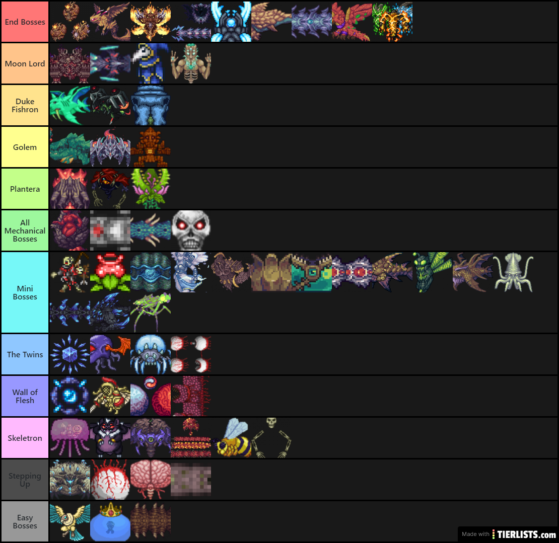 Terraria Calamity&Thorium Bosses