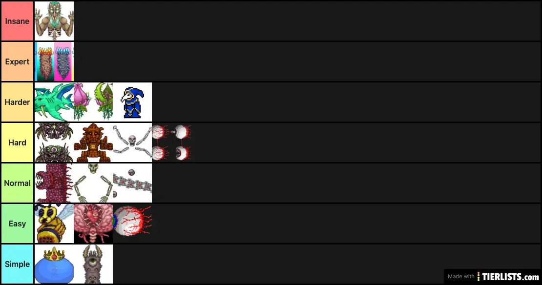 Terraria expert boss difficulty