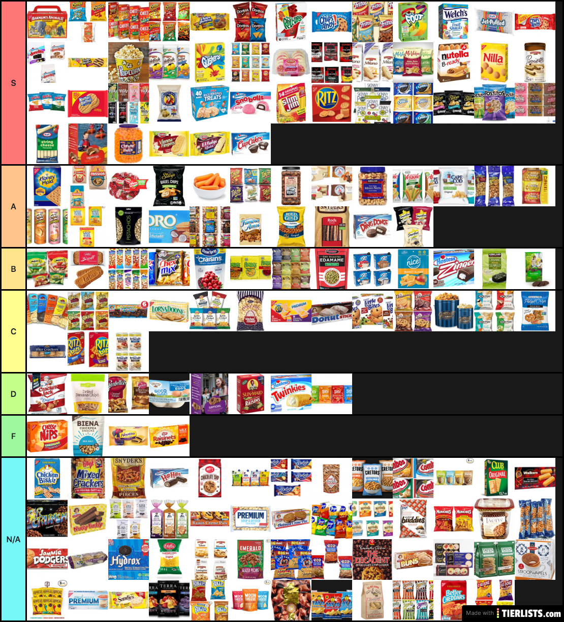 the best snacc period