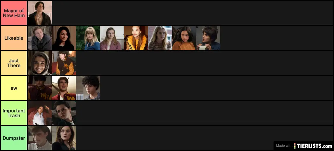 The Society Characters