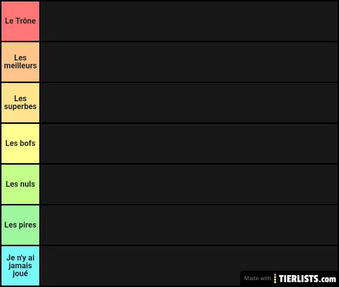 TIERLIST