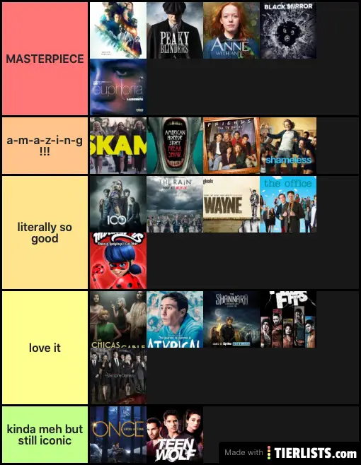 TL- My Favorite Shows