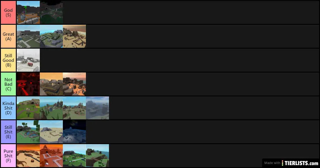 Tower Battles Map Tier List (Nov 2020)