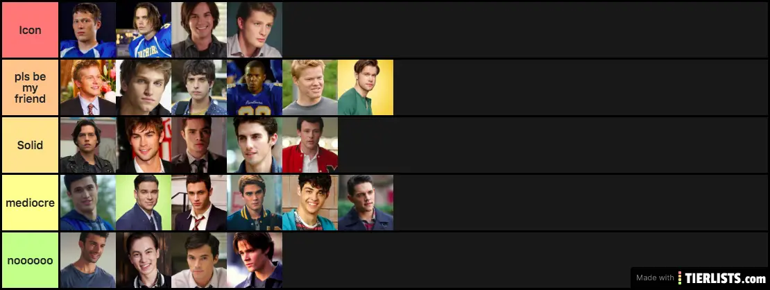 TV SHOW CHARACTERS (male)