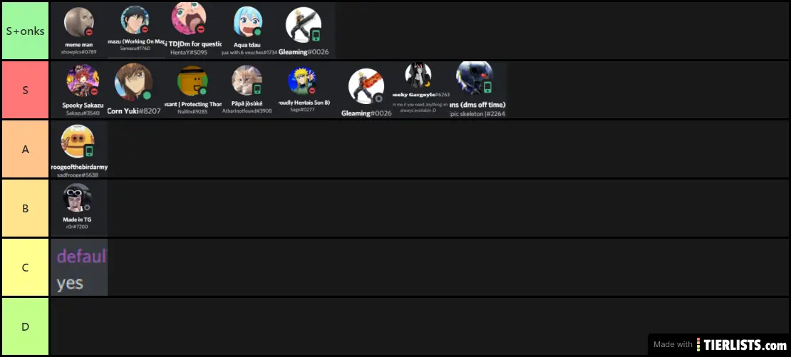 Unlucky adventure profiles23
