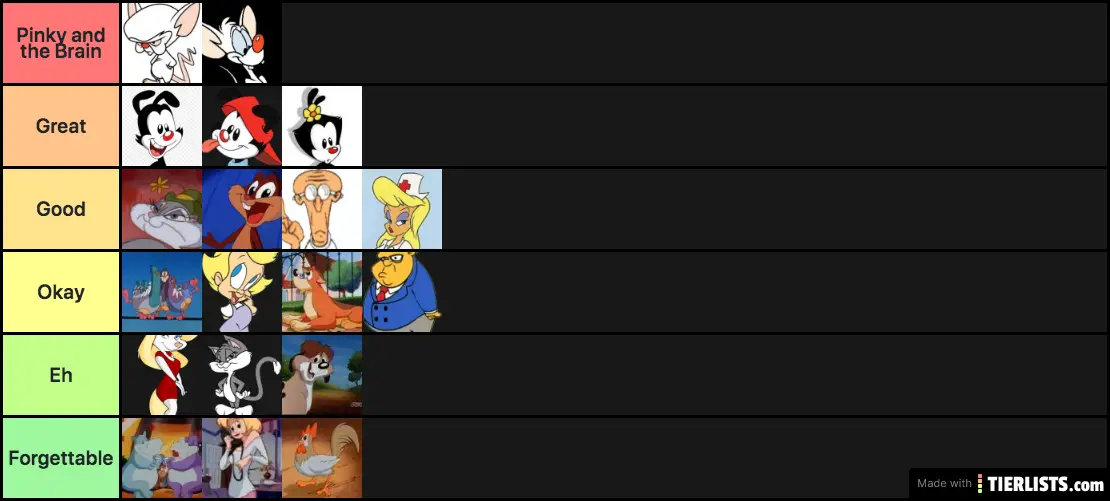Updated Animaniacs Characters