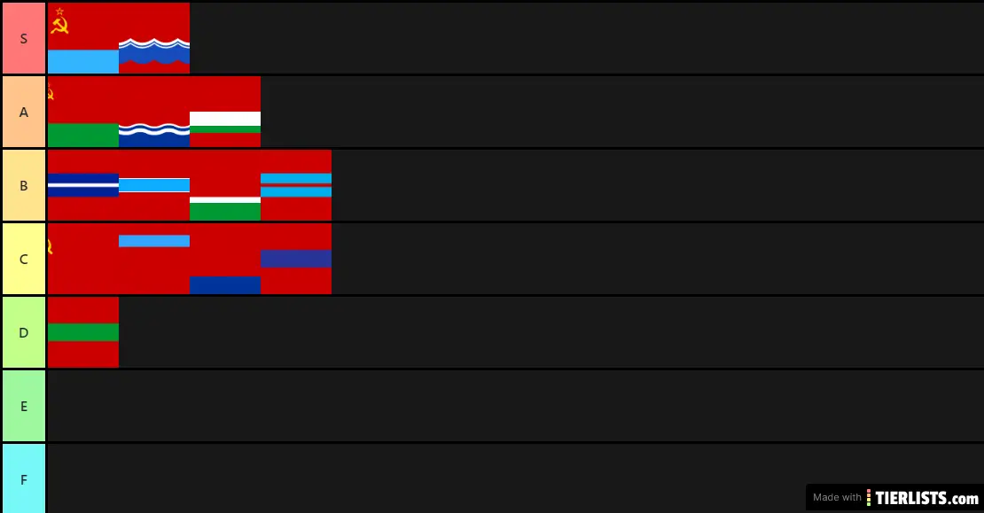 USSR flags