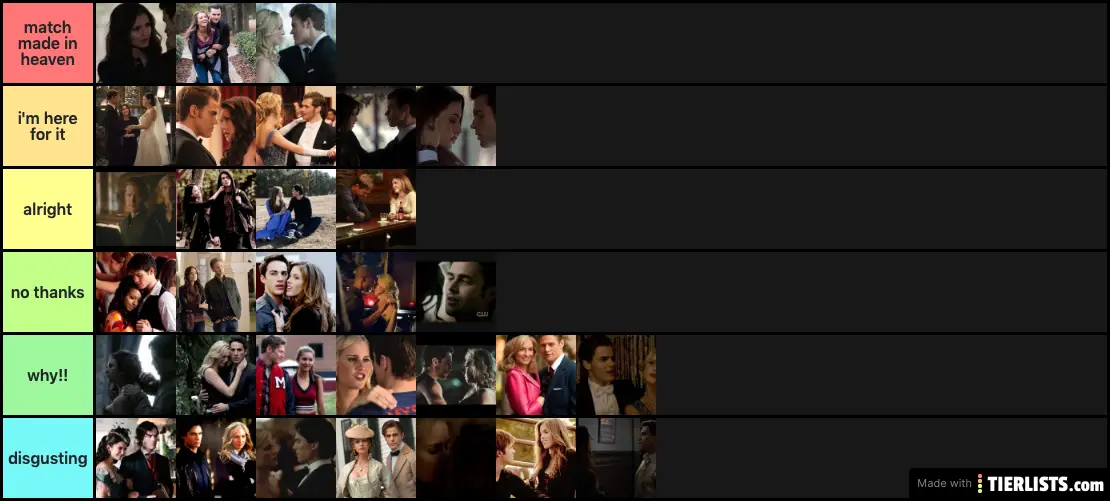 vampire diaries couples