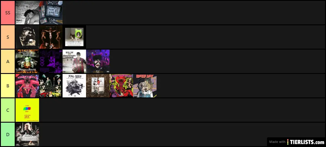 VAR  yung beef albums imo 2