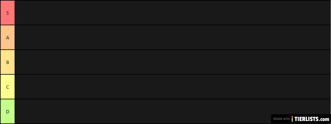 Void Tier List SSBU
