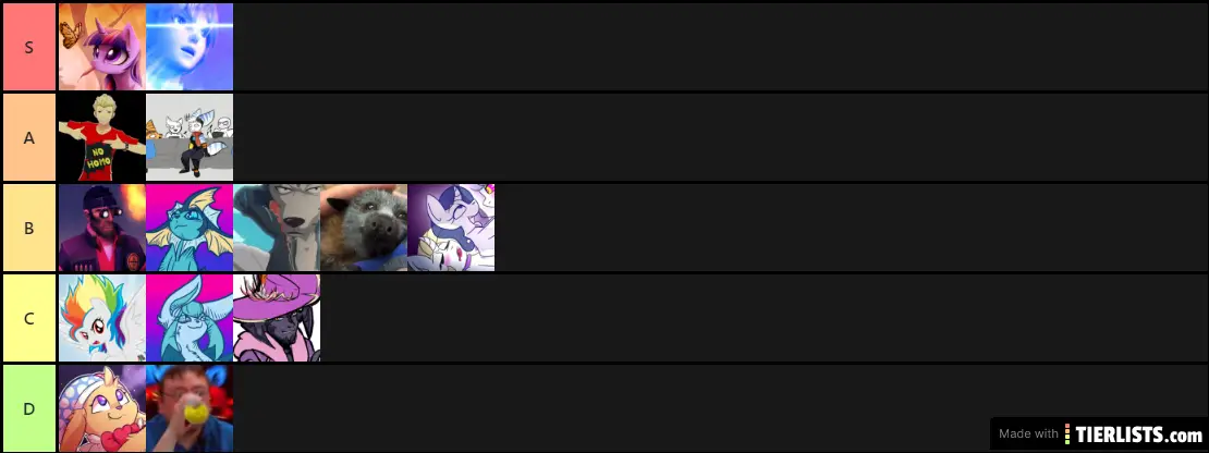 VSPR Staff Tier List
