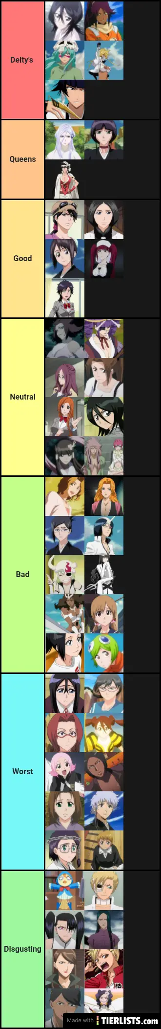 Waifu's of Bleach