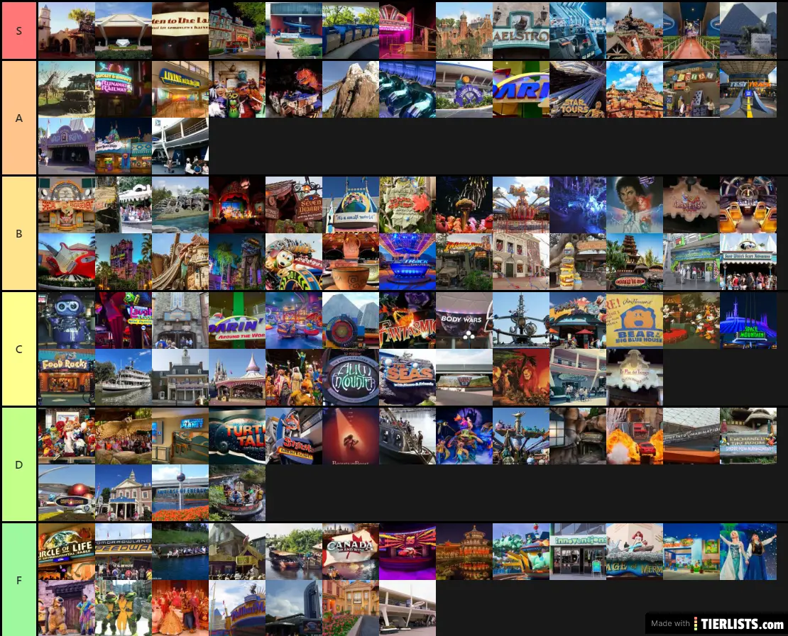 WDW Attrations