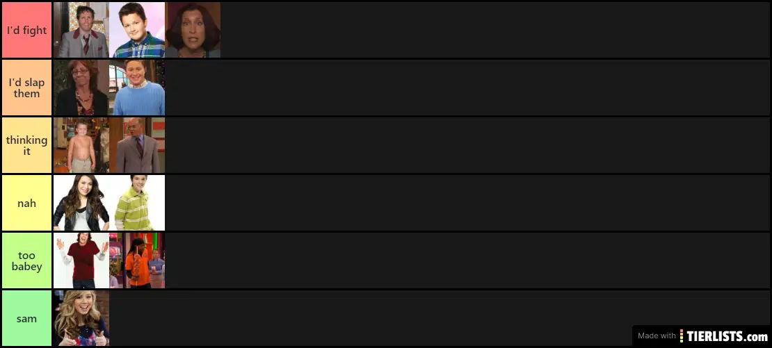 who in iCarly i'd fight