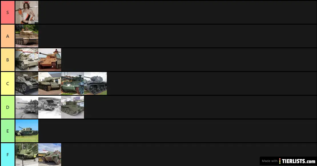 WW2 tanks